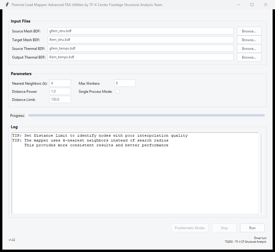 Thermal Mapper GUI Screenshot
